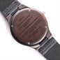 To My Son Engraved Watch