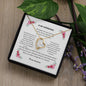 Spanish To My Sister Forever Love Necklace