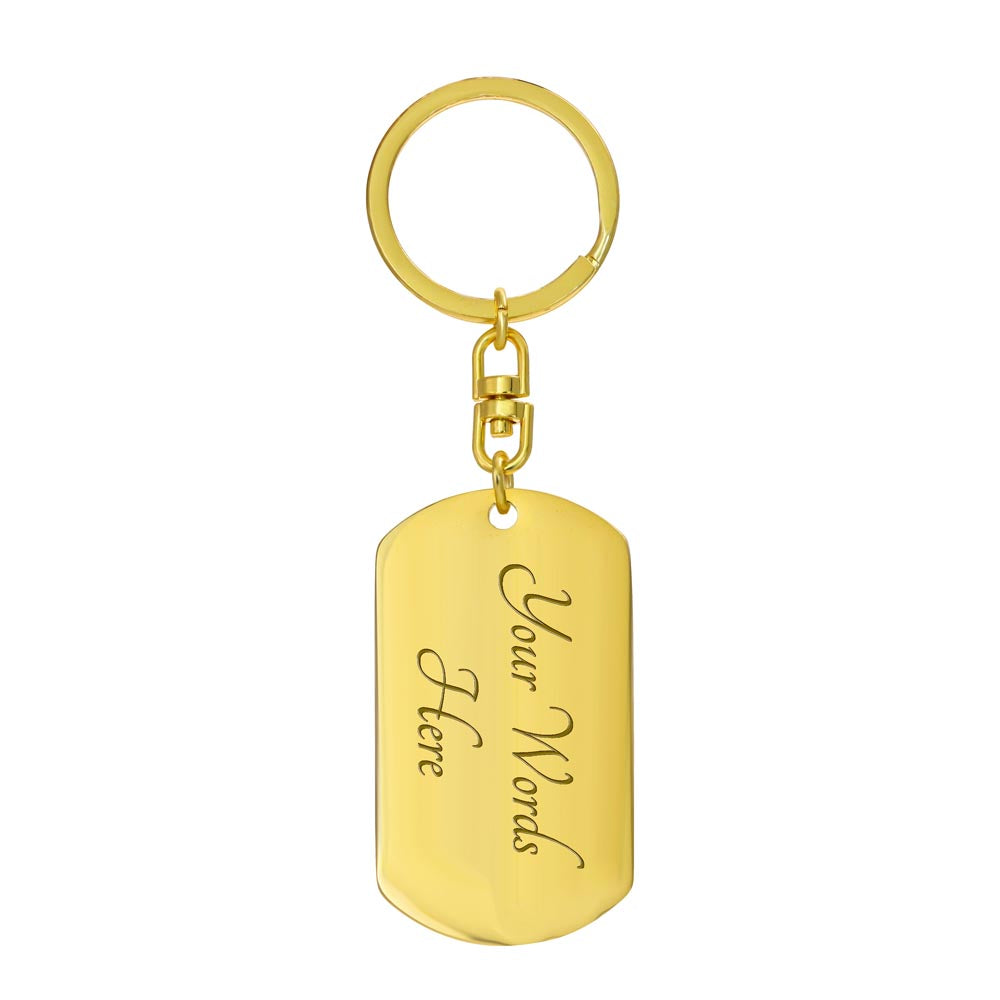 To My Son Dog Tag Spanish
