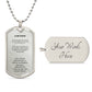 SPANISH TO MY DAD DOG TAG