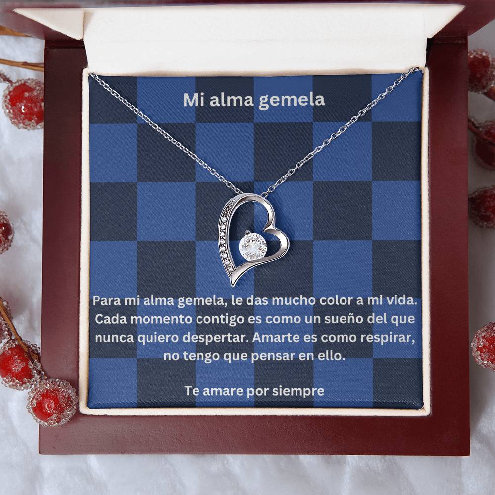 My Soulmate Spanish Forever Love Necklace