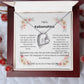 Hawaiian To My Girlfriend Forever Love Necklace