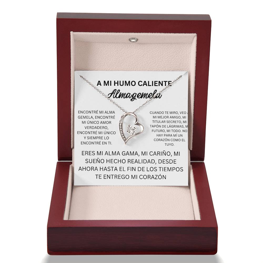 Spanish To my Smokin Hot Soulmate Forever Love Necklace
