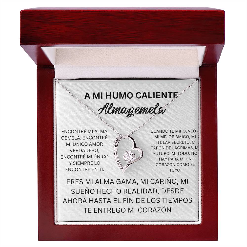 Spanish To my Smokin Hot Soulmate Forever Love Necklace