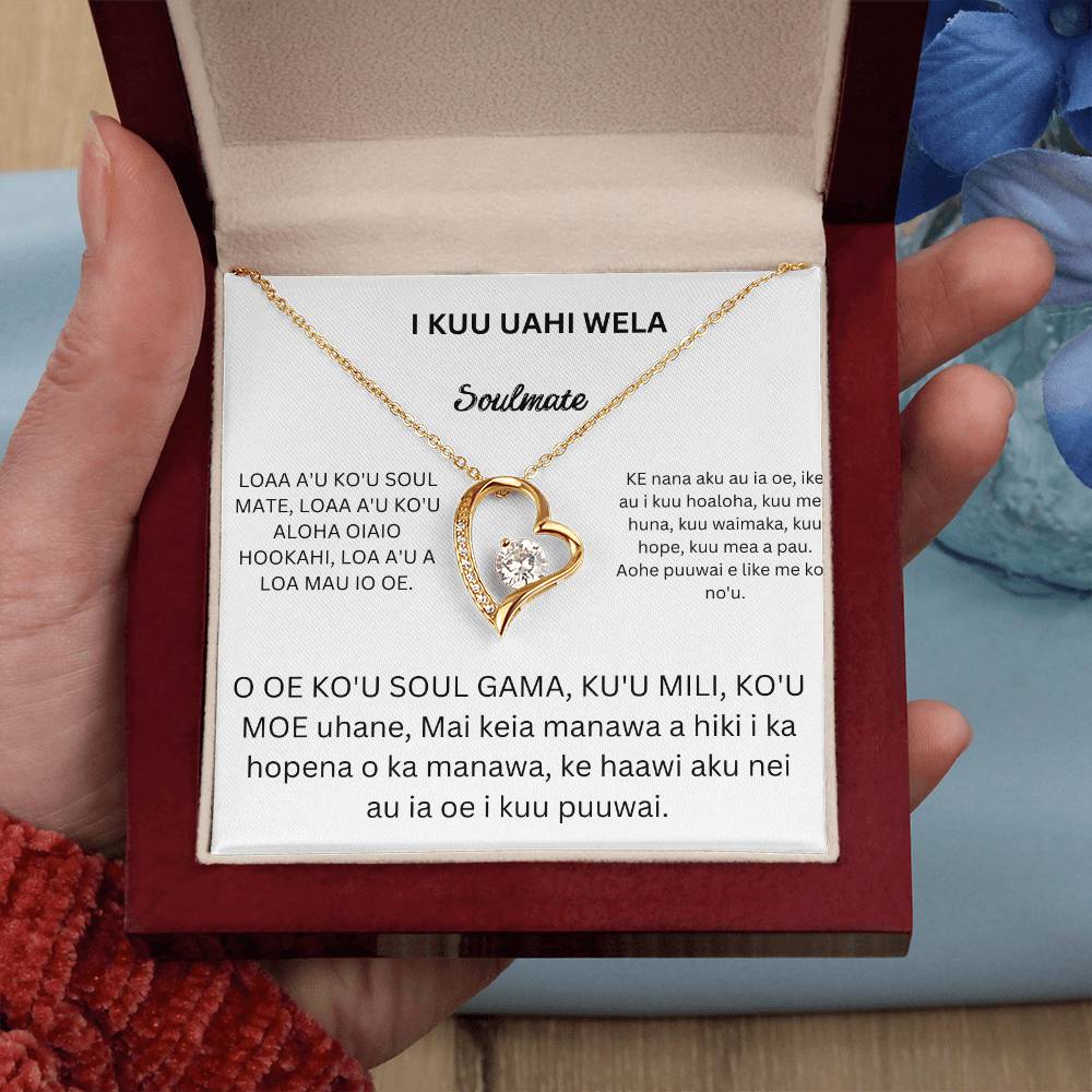 Hawaiian To my Smokin Hot Soulmate Forever Love Necklace