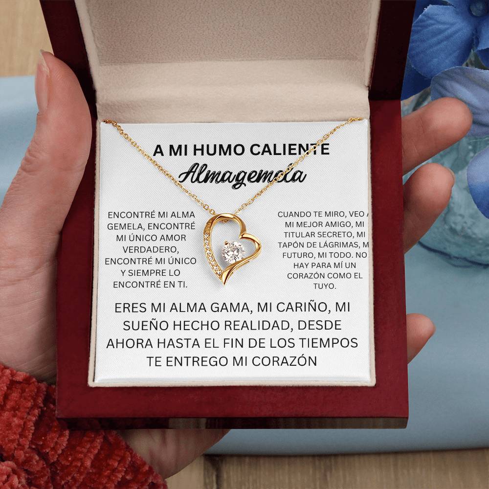 Spanish To my Smokin Hot Soulmate Forever Love Necklace
