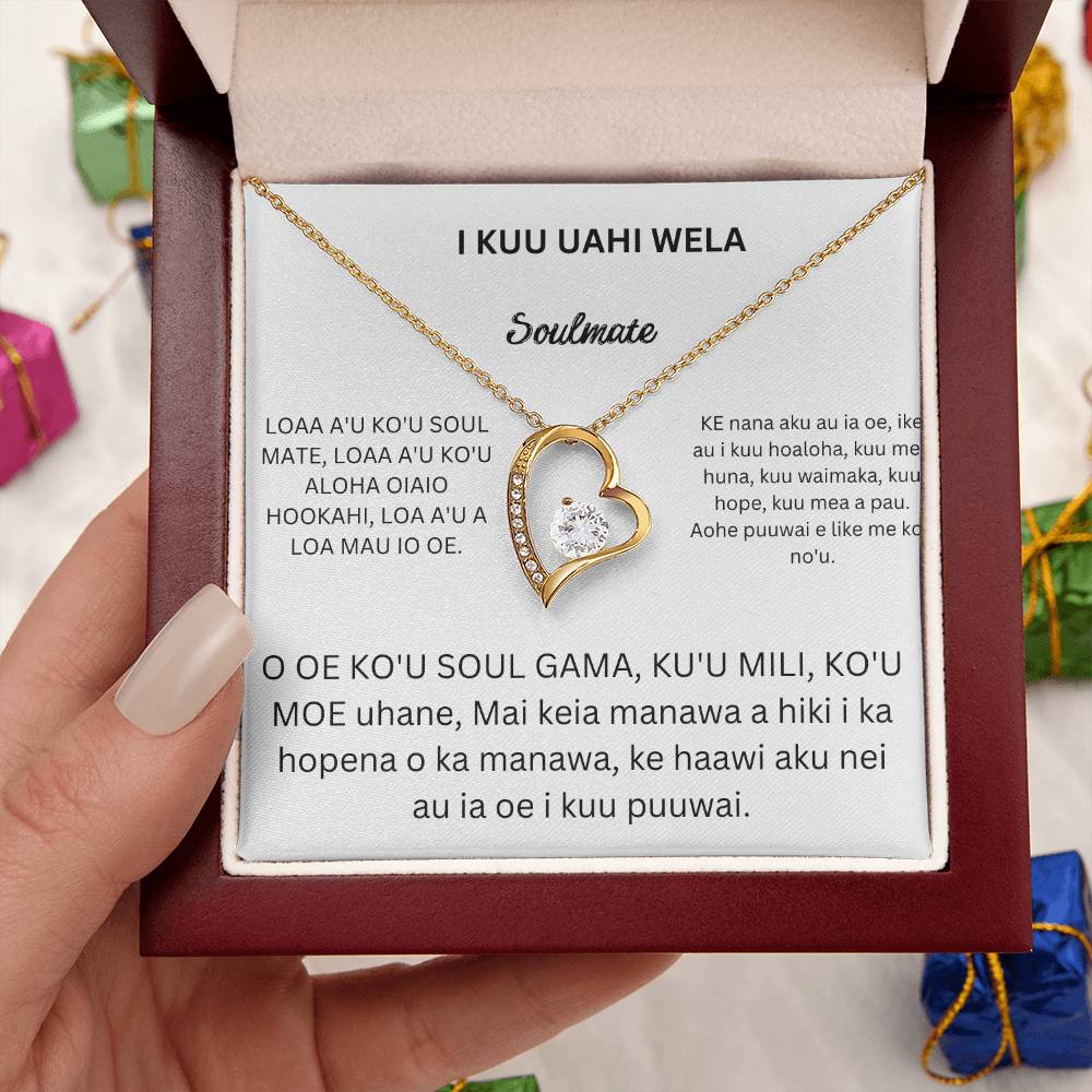 Hawaiian To my Smokin Hot Soulmate Forever Love Necklace