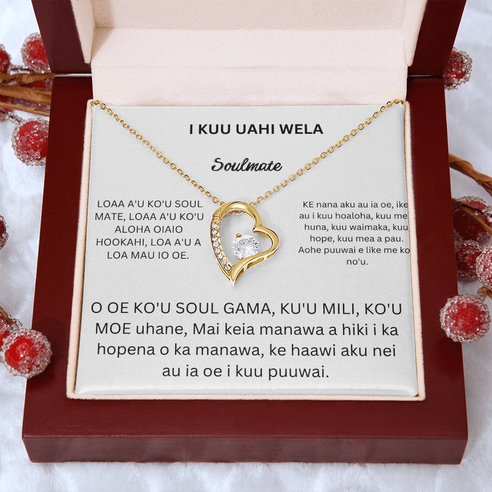 Hawaiian To my Smokin Hot Soulmate Forever Love Necklace