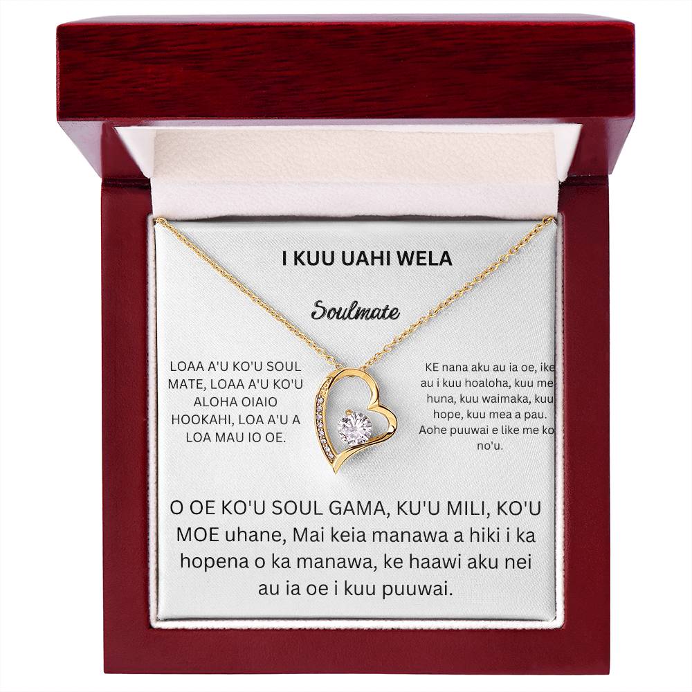 Hawaiian To my Smokin Hot Soulmate Forever Love Necklace