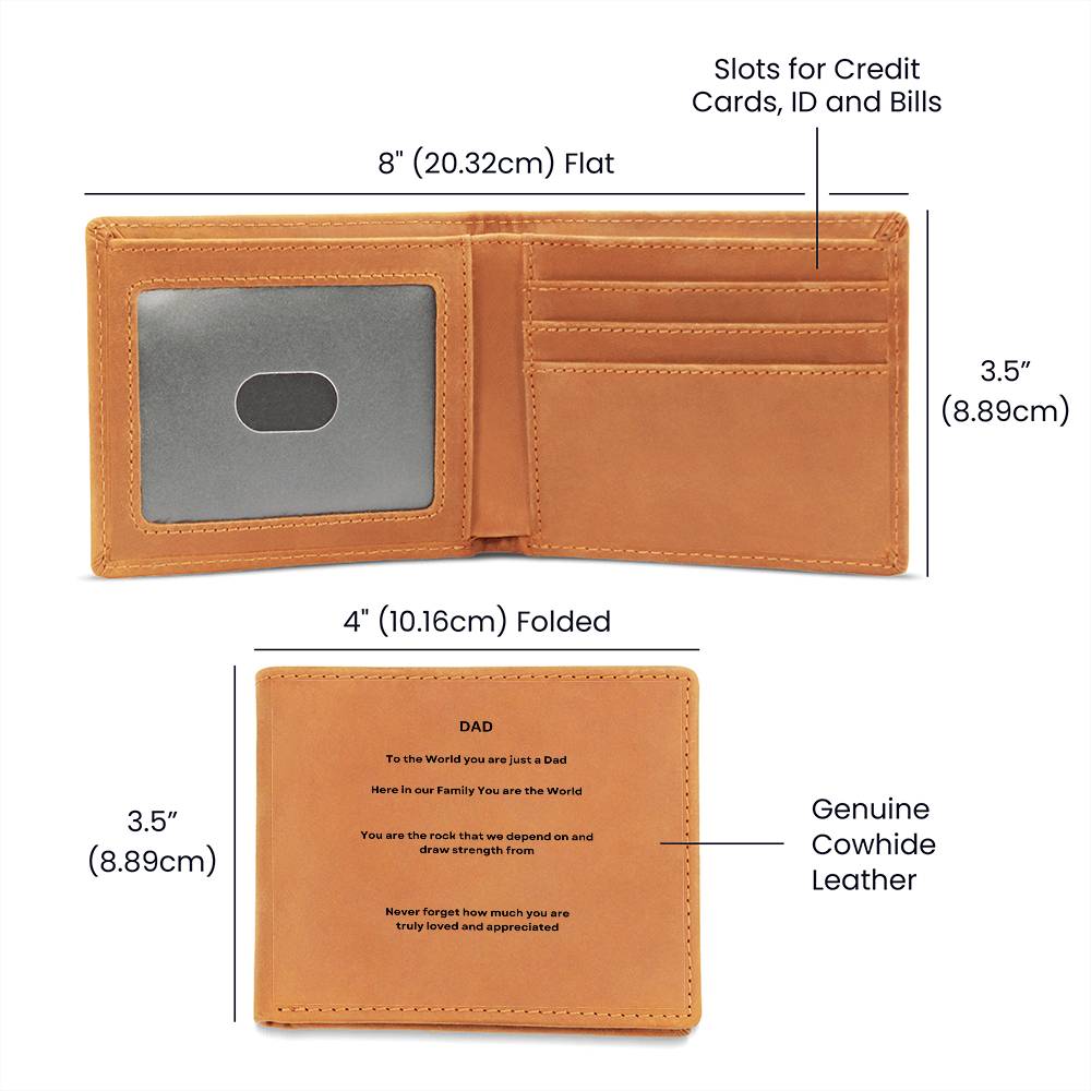 Dad Leather Wallet