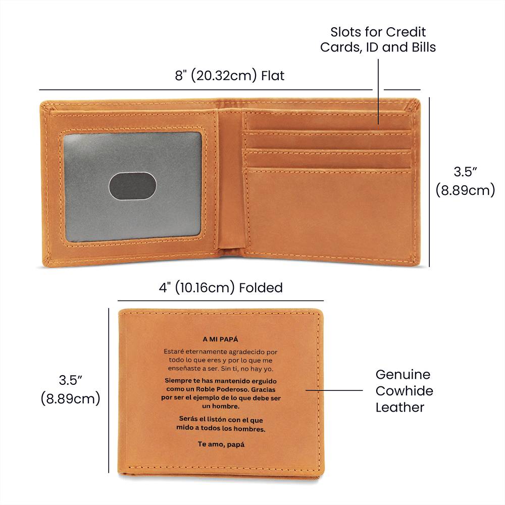 Spanish To My Dad Wallet