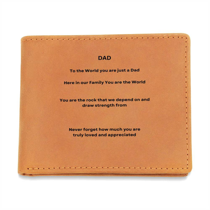 Dad Leather Wallet