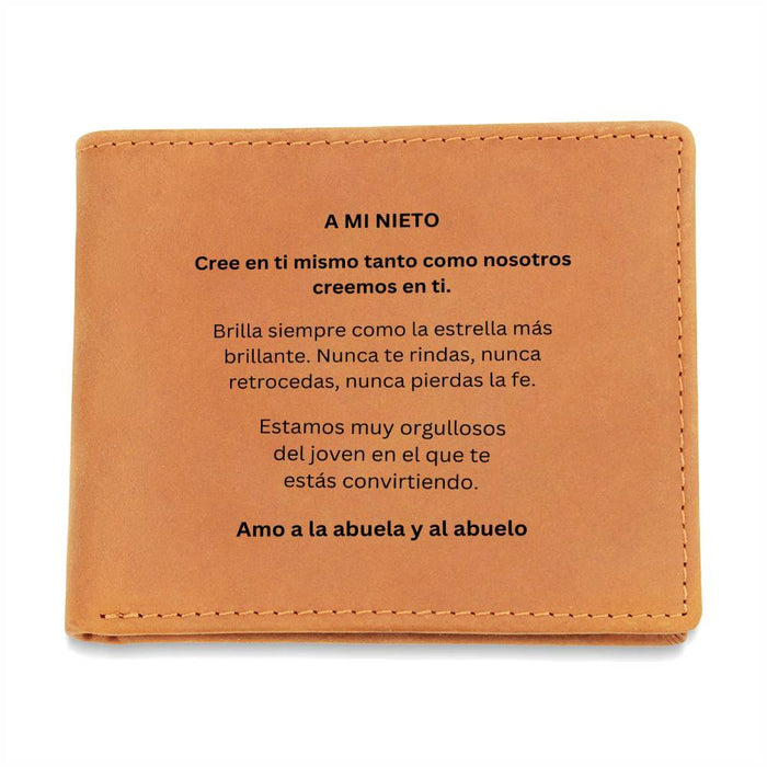 Spanish To My Grandson Wallet