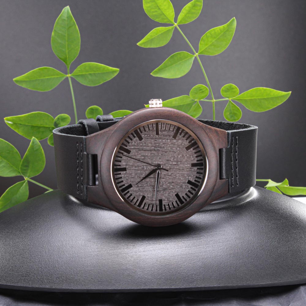 Hawaiian To My Dad Engraved Watch