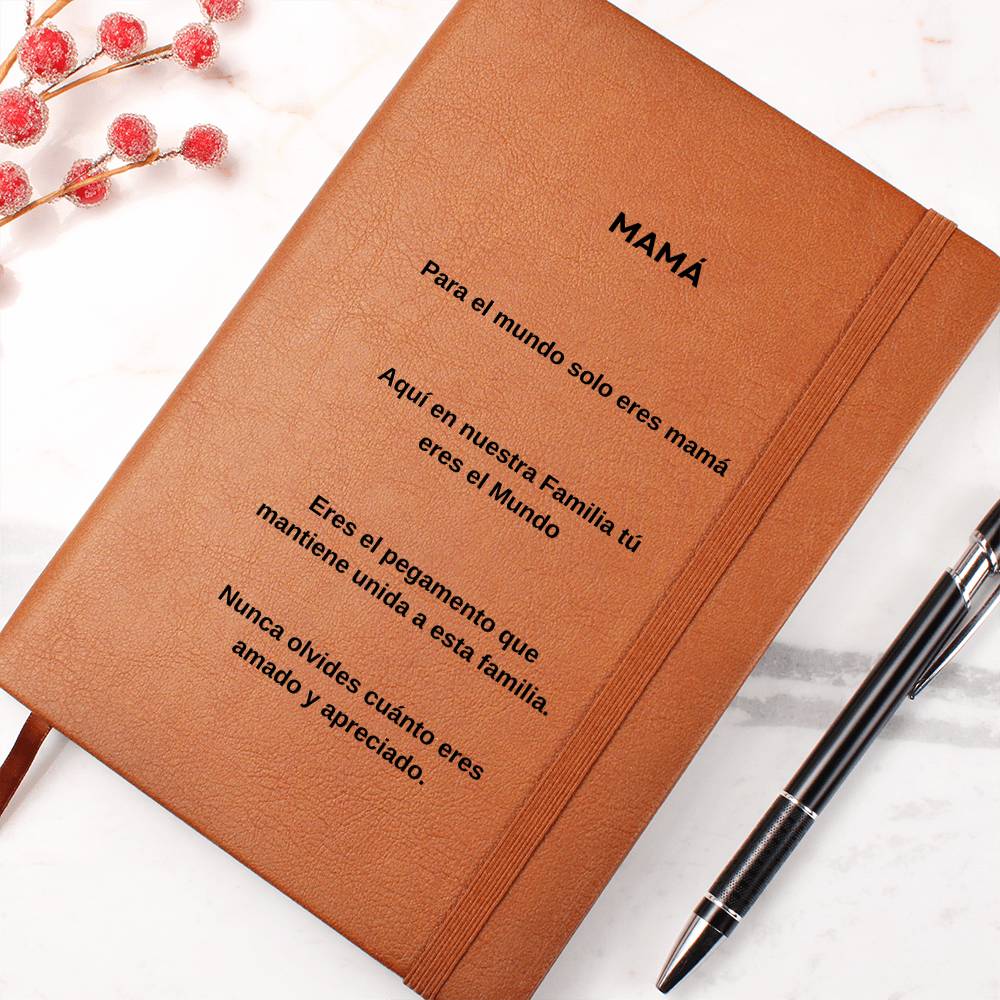 Spanish MOM Leather Journal
