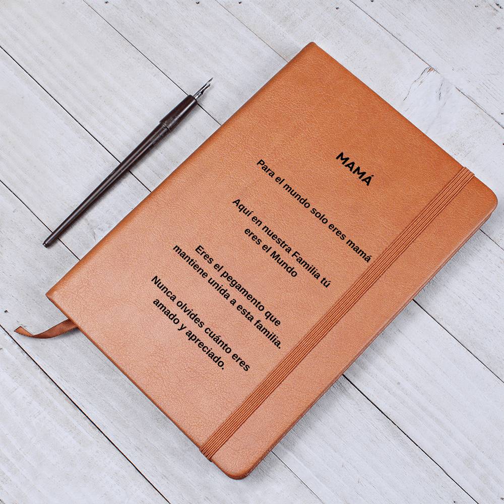 Spanish MOM Leather Journal