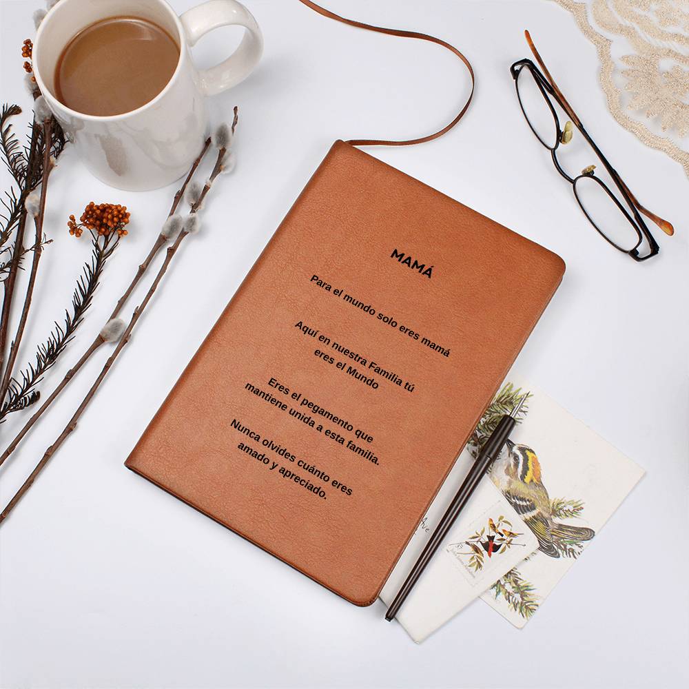 Spanish MOM Leather Journal