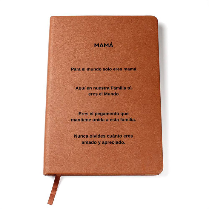 Spanish MOM Leather Journal