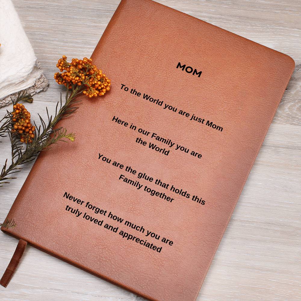 Mom Leather Journal