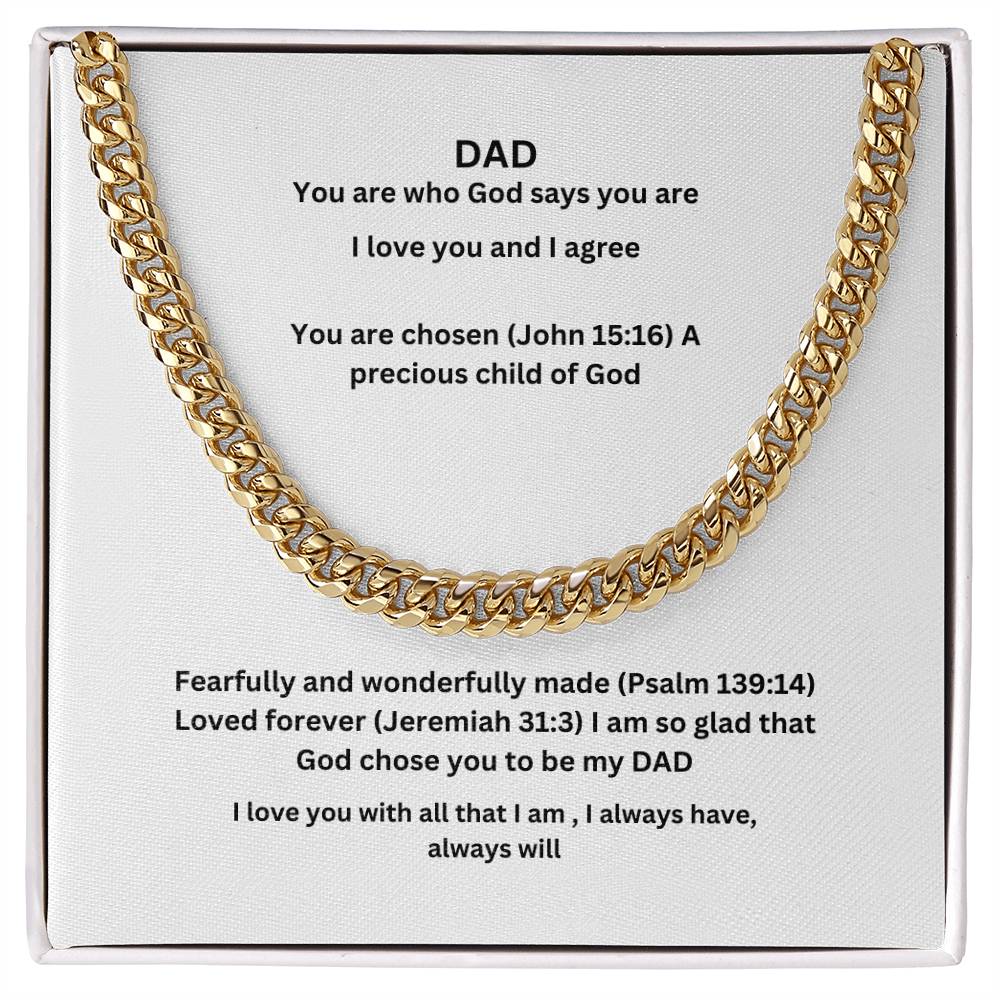 Dad Cuban Chain