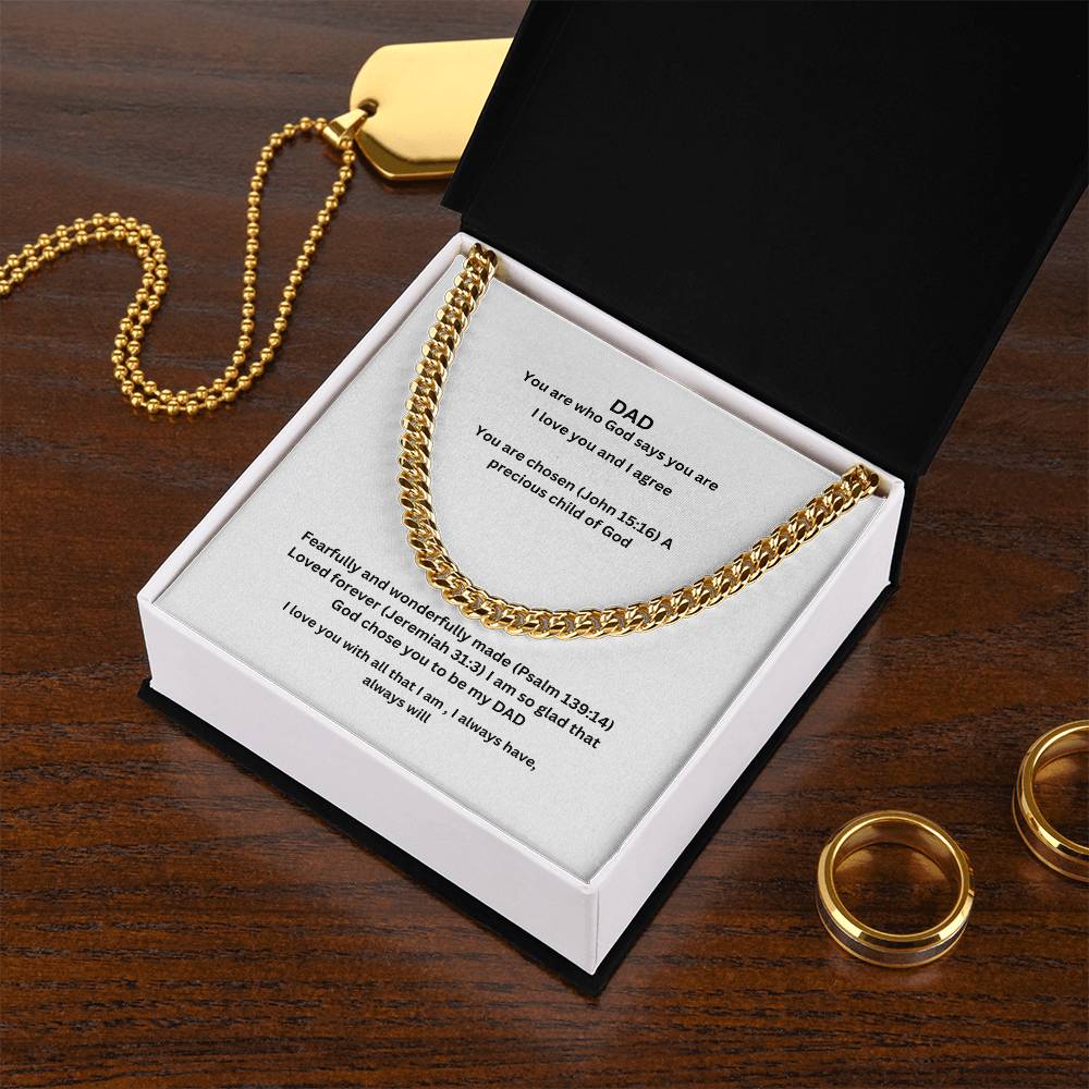 Dad Cuban Chain