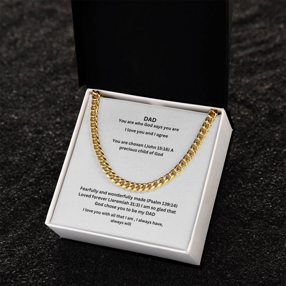 Dad Cuban Chain