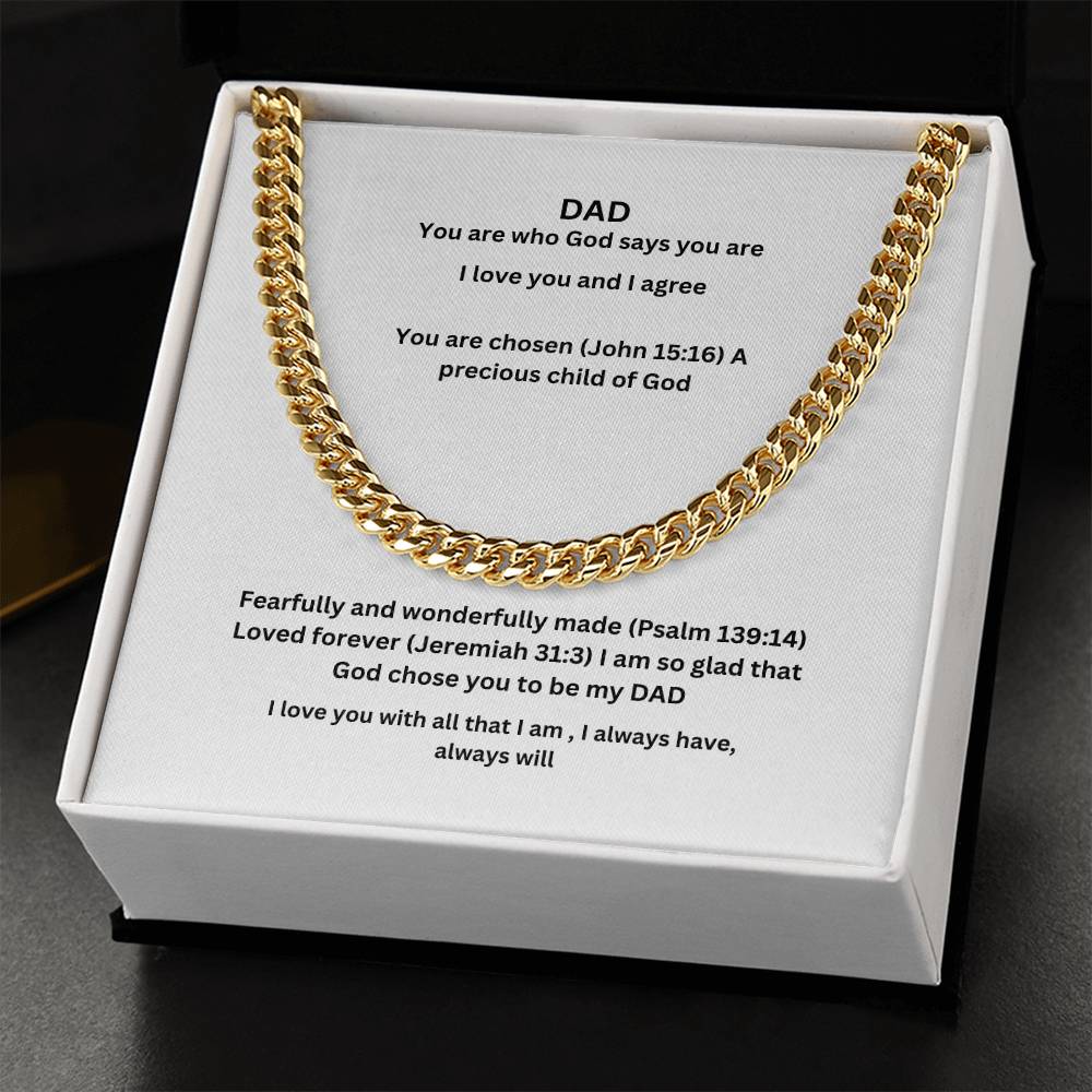 Dad Cuban Chain