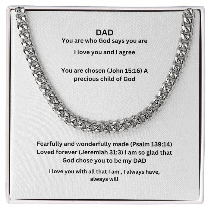 Dad Cuban Chain