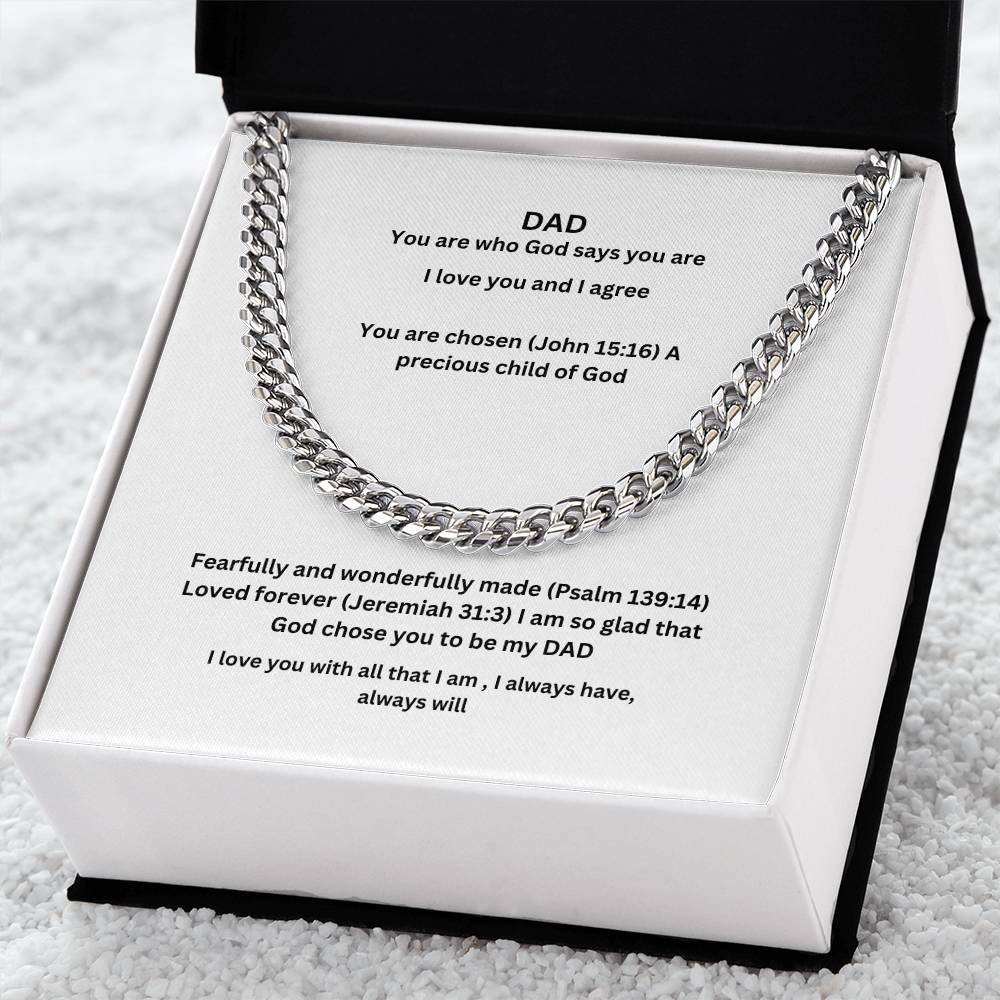 Dad Cuban Chain