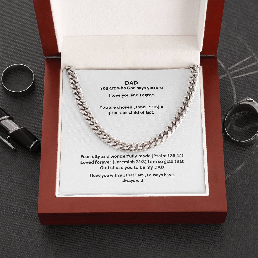 Dad Cuban Chain