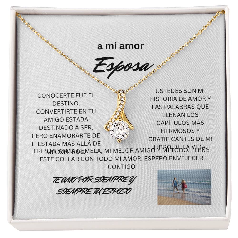To My Loving Wife  Walking Hand in Hand {Spanish}