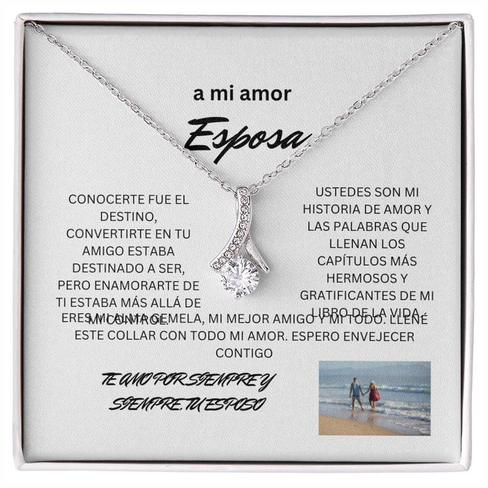 To My Loving Wife  Walking Hand in Hand {Spanish}