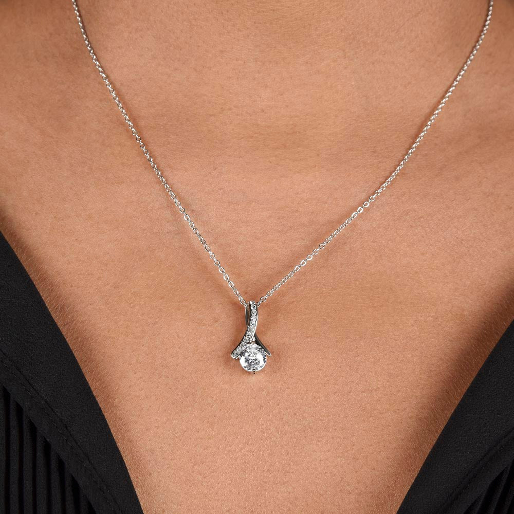 To My Loving Wife with Alluring Necklace