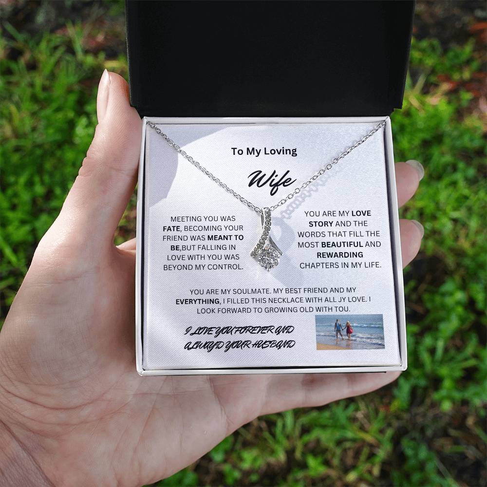 To My Loving Wife with Alluring Necklace