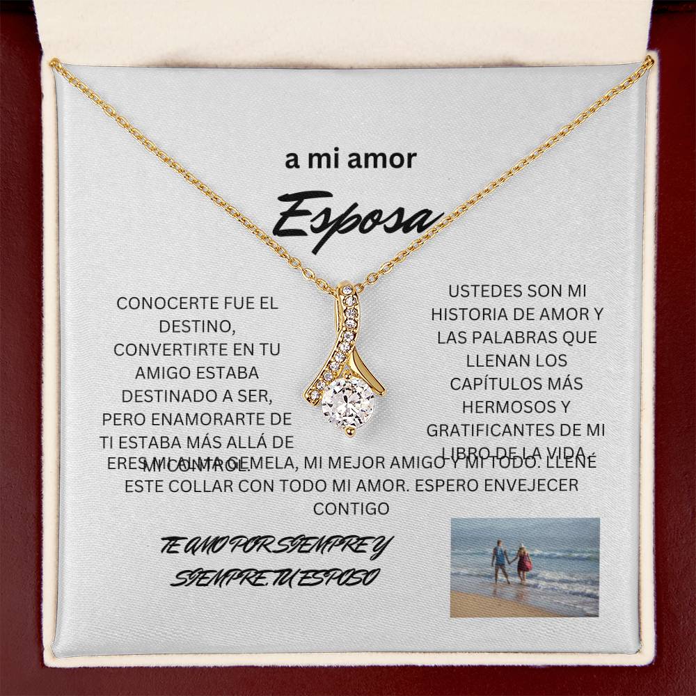 To My Loving Wife  Walking Hand in Hand {Spanish}