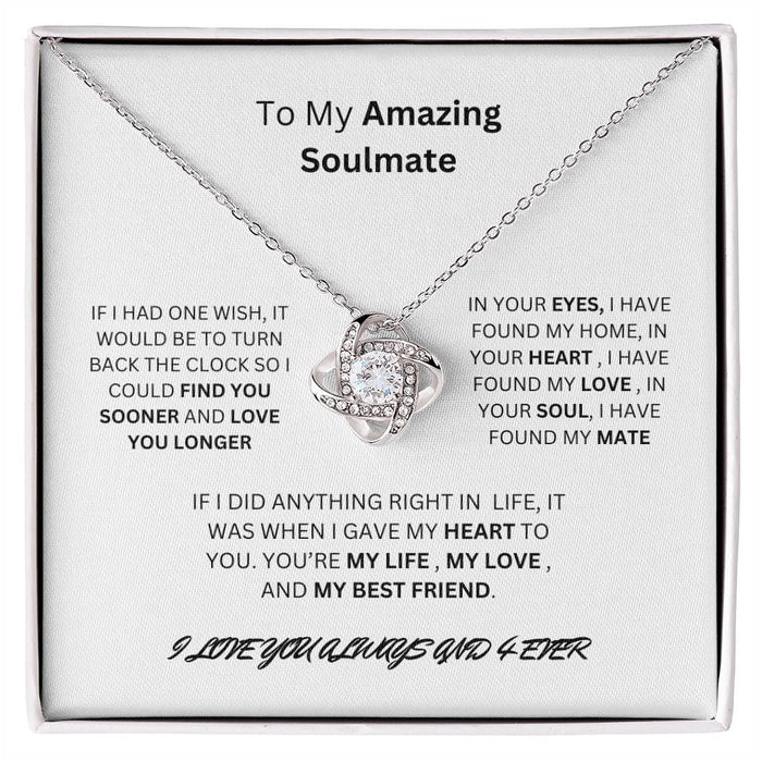 TO MY AMAZING SOULMATE