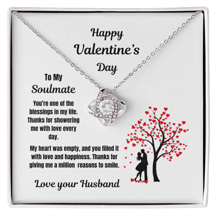 Valentine's Day Soulmate Love Knot Necklace