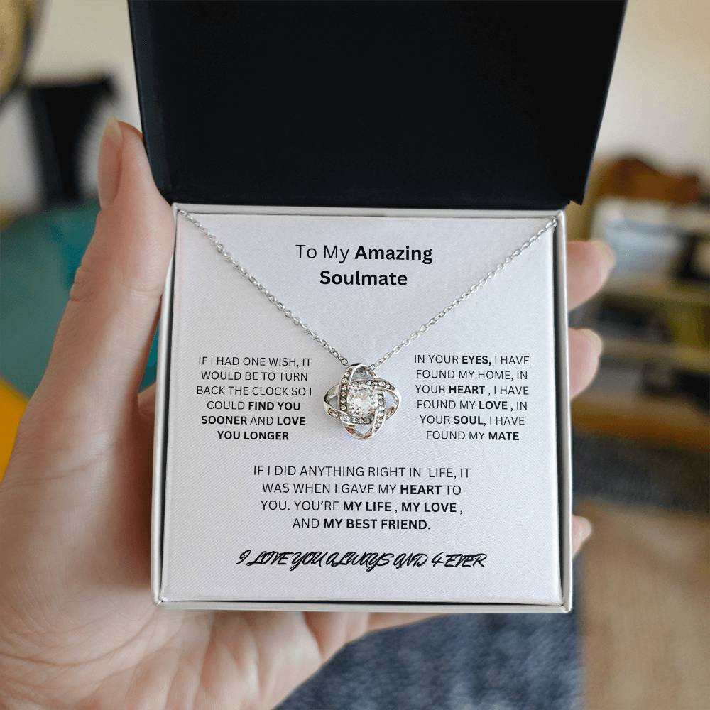 TO MY AMAZING SOULMATE