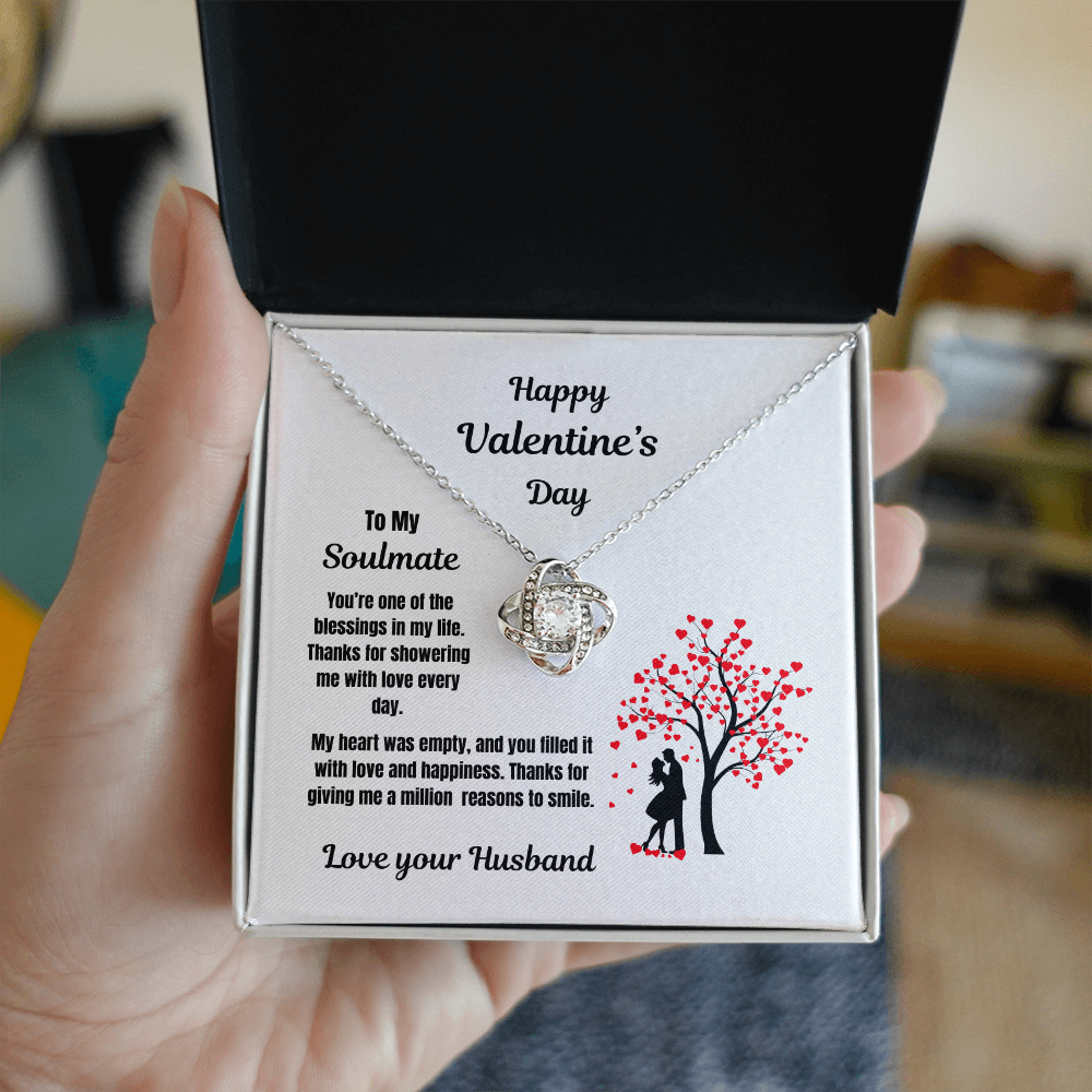 Valentine's Day Soulmate Love Knot Necklace