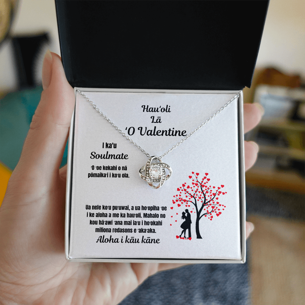 Soulmate Valentine's Day Love Knot Necklace