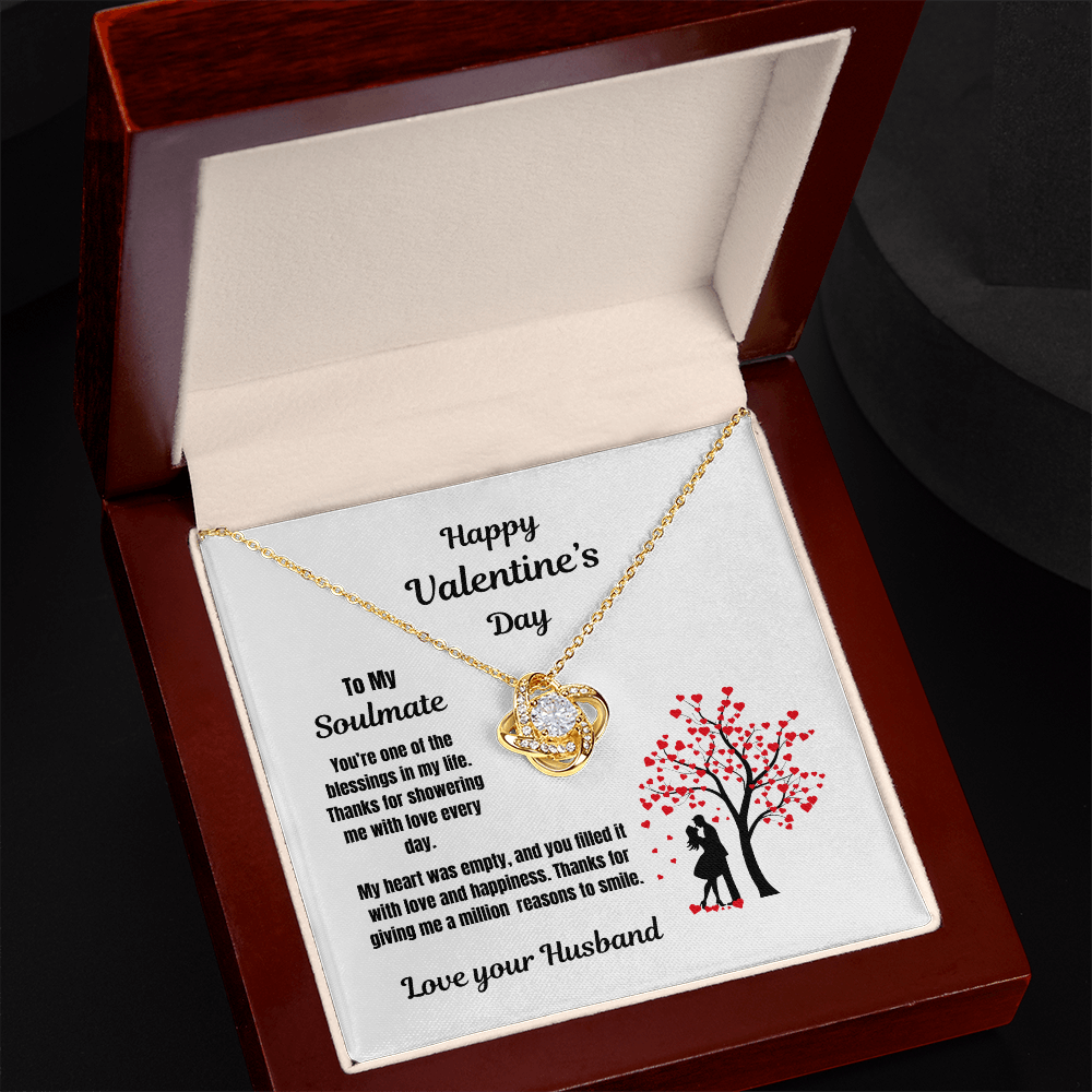 Valentine's Day Soulmate Love Knot Necklace