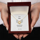 To my beautiful wife Hawaiian Love knot necklace