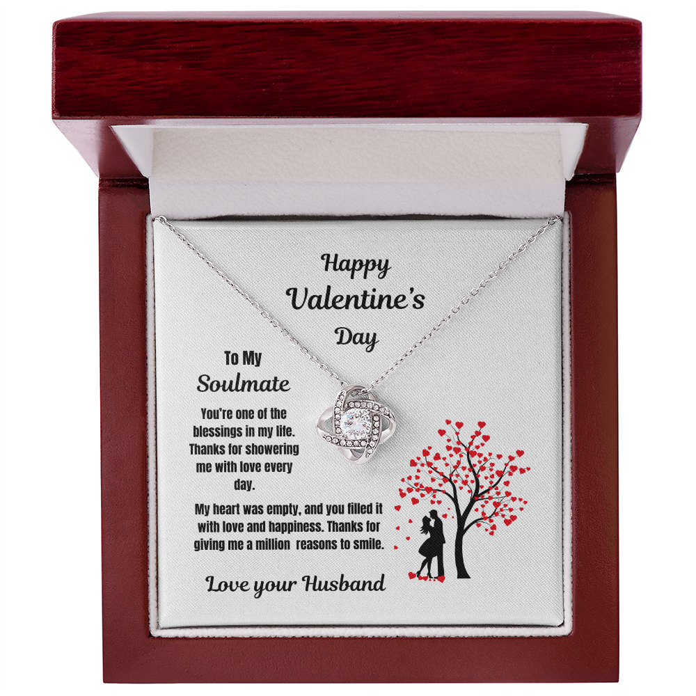 Valentine's Day Soulmate Love Knot Necklace
