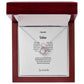 To my beautiful wife Hawaiian Love knot necklace