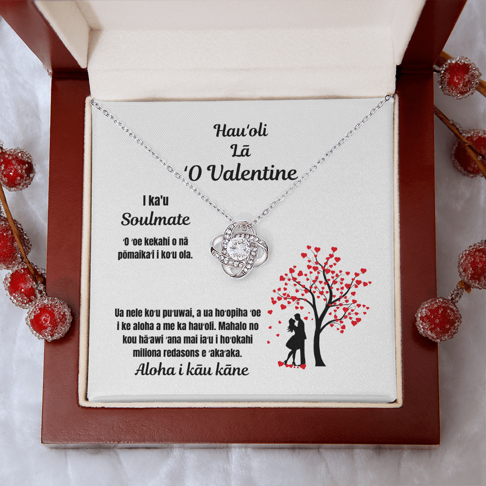 Soulmate Valentine's Day Love Knot Necklace