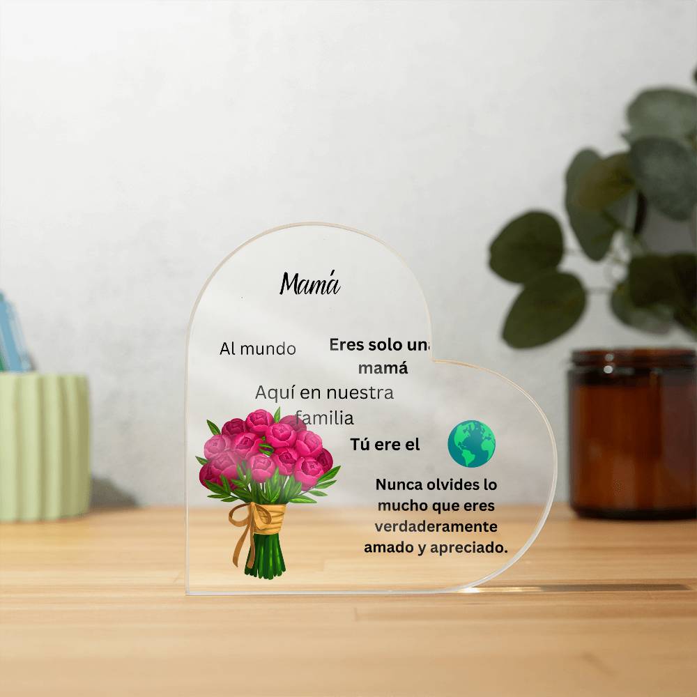 Spanish Mom Acrylic Plaque Design #3