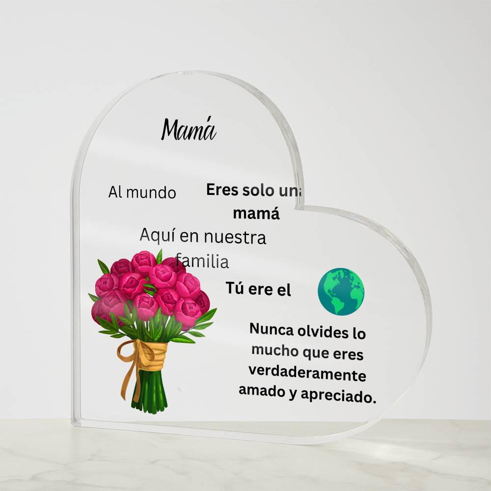 Spanish Mom Acrylic Plaque Design #3