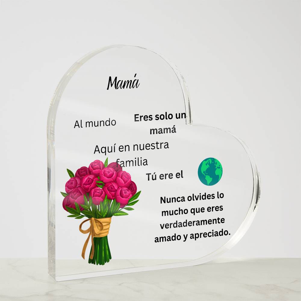 Spanish Mom Acrylic Plaque Design #3