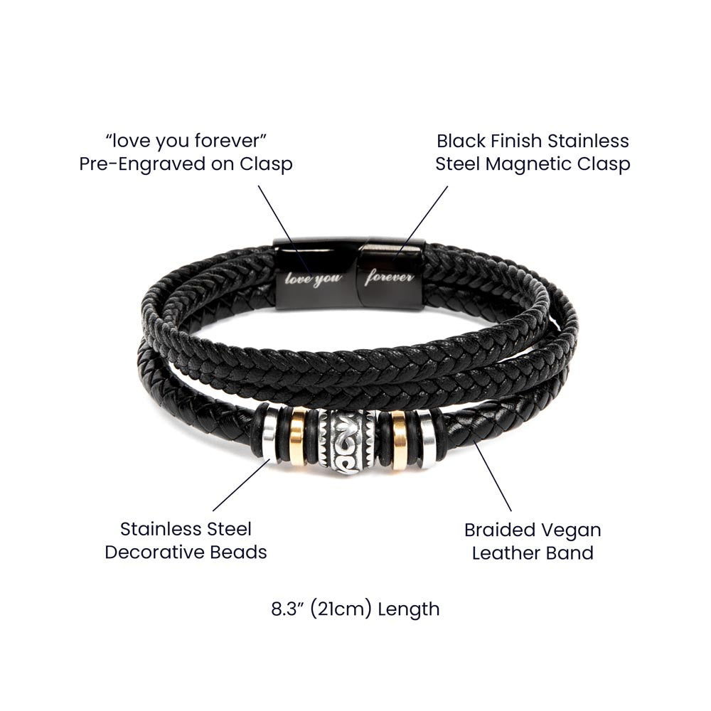Hawaiian To My Son Love You Forever Bracelet