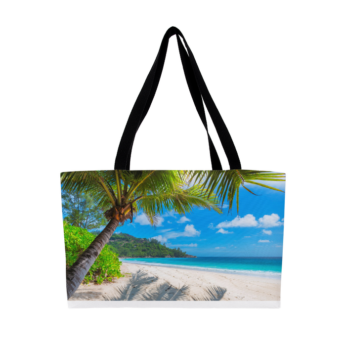 Tropical Beach Weekender Tote Bag #1